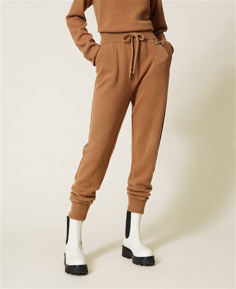 Wool and Cashmere Blend Joggers 